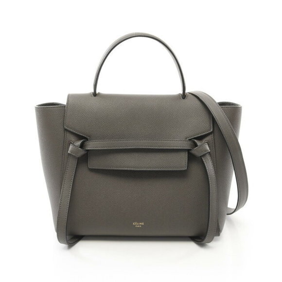 Celine Belt Bag Handbag Leather Brown - Picture 1 of 7
